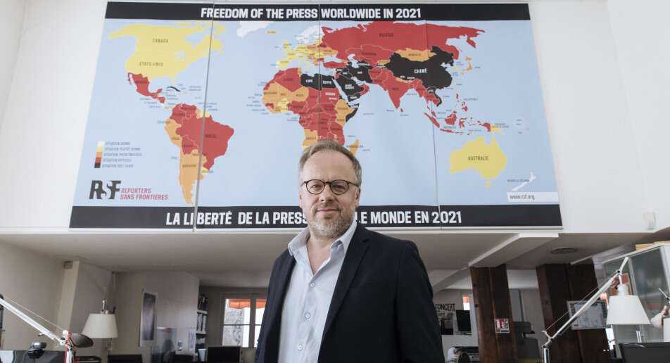 RSF: 488 journalister i fengsel verden rundt