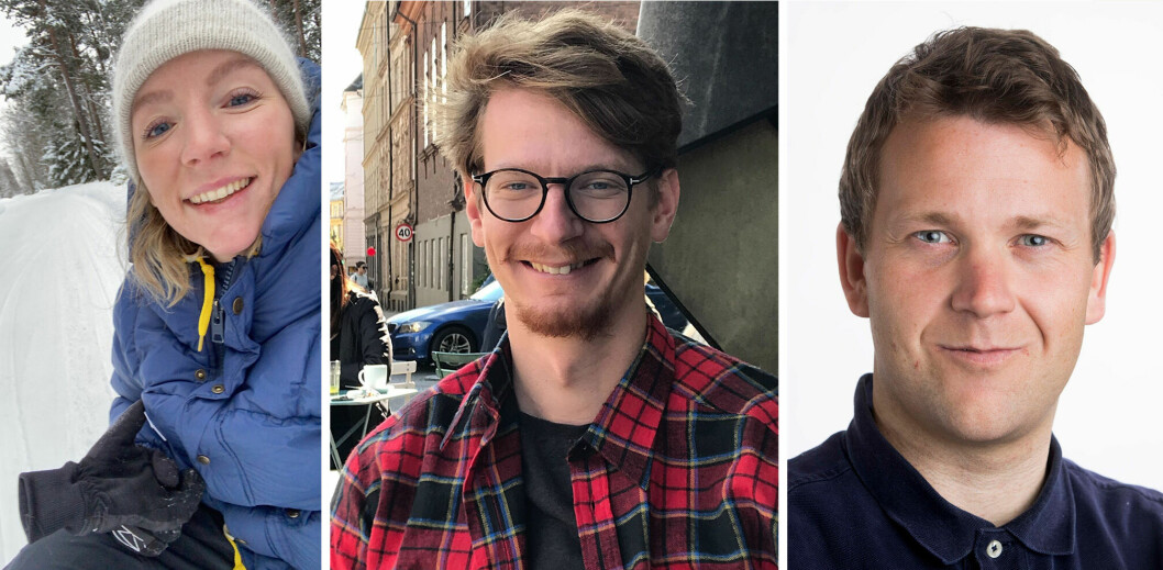 Synne Eggum Myrvang, Jens Friberg og Mikal Aaserud er alle nye VG-journalister.