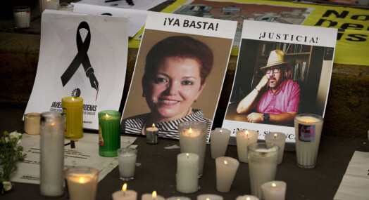 Få forbrytelser mot journalister og aktivister straffes i Mexico