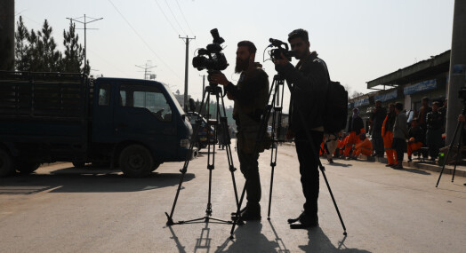 Har samlet inn 625.000 kroner til afghanske journalister