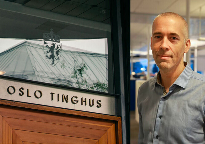 Ansvarlig redaktør Einar Tho i Haugesunds Avis forklarte seg i Oslo tingrett onsdag.