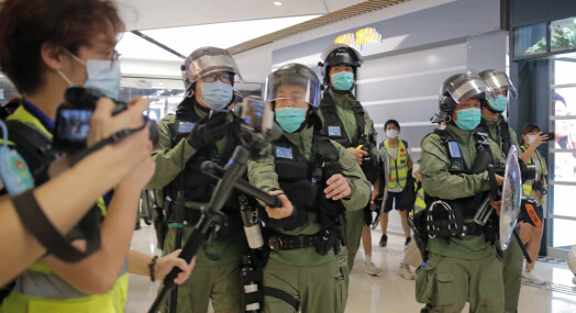 Hongkong-pressen kveles Hongkong-pressen kveles