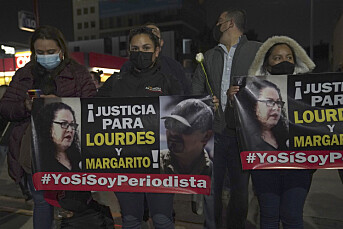 Demonstrasjoner etter journalistdrap i Mexico