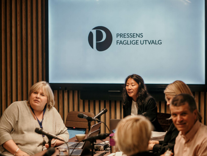 PFU felte Fontene. Her fra et tidligere møte, med NP-generalsekretær Elin Floberghagen (t.v.) og PFU-leder Anne Weider Aasen. PFU felte Fontene. Her fra et tidligere møte, med NP-generalsekretær Elin Floberghagen (t.v.) og PFU-leder Anne Weider Aasen.