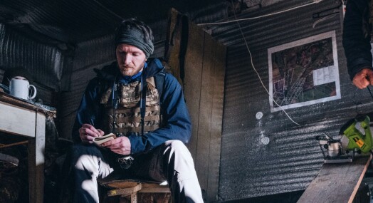 Morten Risberg har reist langs frontlinjen i Ukraina: – Skuldrene senket seg raskt Morten Risberg har reist langs frontlinjen i Ukraina: – Skuldrene senket seg raskt