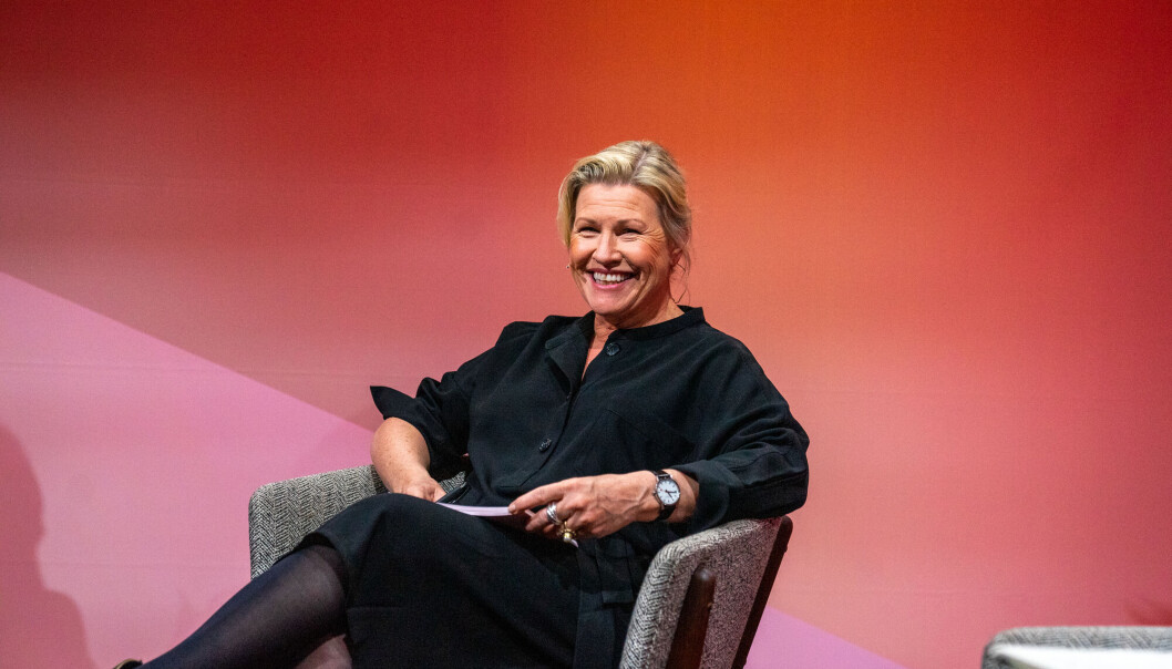 NMD-general Guri Heftye, her under den digitale utgaven av mediedagene i 2020. NMD-general Guri Heftye, her under den digitale utgaven av mediedagene i 2020.