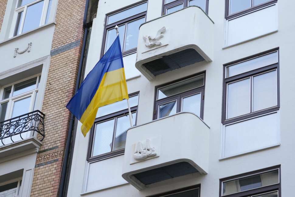 Den ukrainske ambassaden i Oslo.