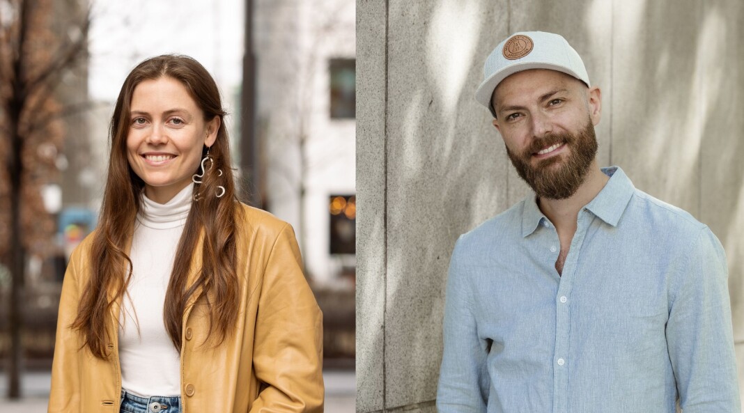 Emilie Krogh Johannessen og Fredrik Baden går til Podimo. Emilie Krogh Johannessen og Fredrik Baden går til Podimo.