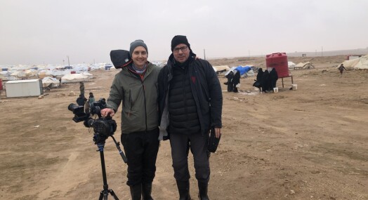 Fulgte Aftenposten-journalister i jakten på IS Fulgte Aftenposten-journalister i jakten på IS