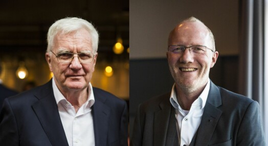 Hegnar og Jensen hedret av Oslo Redaktørforening Hegnar og Jensen hedret av Oslo Redaktørforening