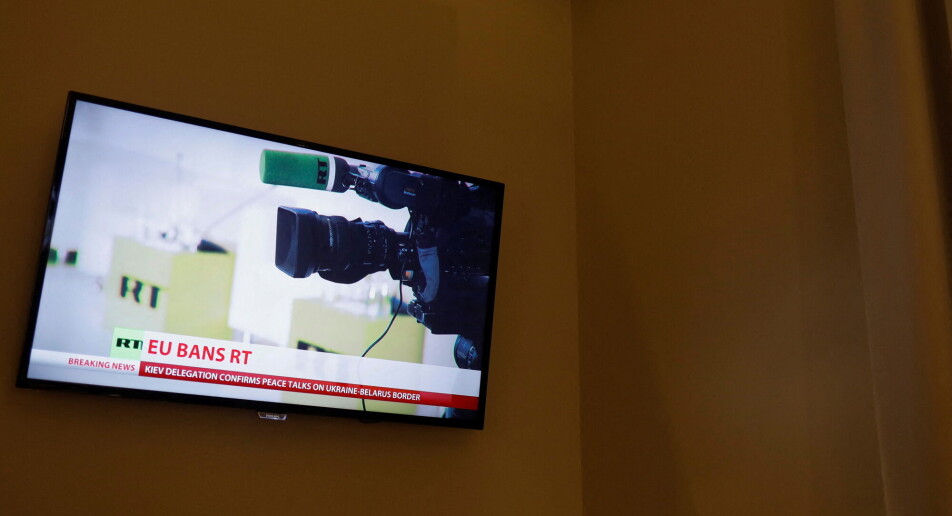 Russisk statskanal utfordrer EUs kringkastingsforbud