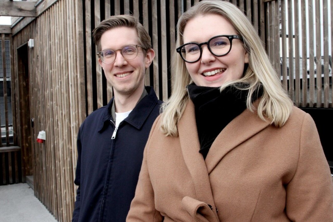 Morten Langfeldt Dahlback og Pernille Johnsen har jobbet med å utvikle ny avdeling siden høsten 2021. Morten Langfeldt Dahlback og Pernille Johnsen har jobbet med å utvikle ny avdeling siden høsten 2021.