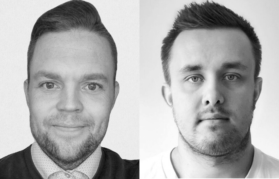 Martin Benedikt Sjue og Fredrik Hubred Hagen har fått fast jobb i Eidsvoll Ullensaker Blad. Martin Benedikt Sjue og Fredrik Hubred Hagen har fått fast jobb i Eidsvoll Ullensaker Blad.