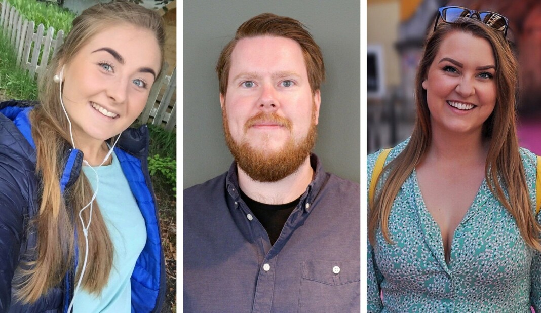 Marina Hettervik (24), Peter Madsen (32) og Haley Barkovitch (29) går alle over fra vikariat til fast jobb i Tønsbergs Blad. Marina Hettervik (24), Peter Madsen (32) og Haley Barkovitch (29) går alle over fra vikariat til fast jobb i Tønsbergs Blad.