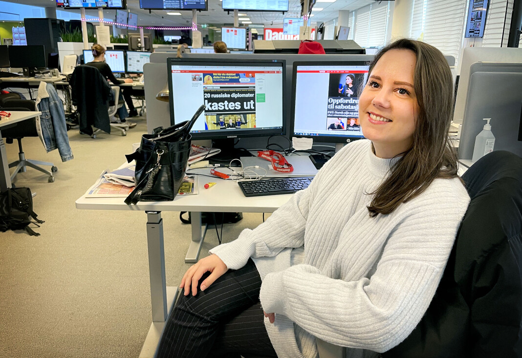 Angelica Hagen har vikariert i stillingen som reportasjeleder siden august i fjor. Angelica Hagen har vikariert i stillingen som reportasjeleder siden august i fjor.