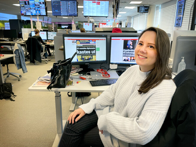 Angelica Hagen har vikariert i stillingen som reportasjeleder siden august i fjor. Angelica Hagen har vikariert i stillingen som reportasjeleder siden august i fjor.