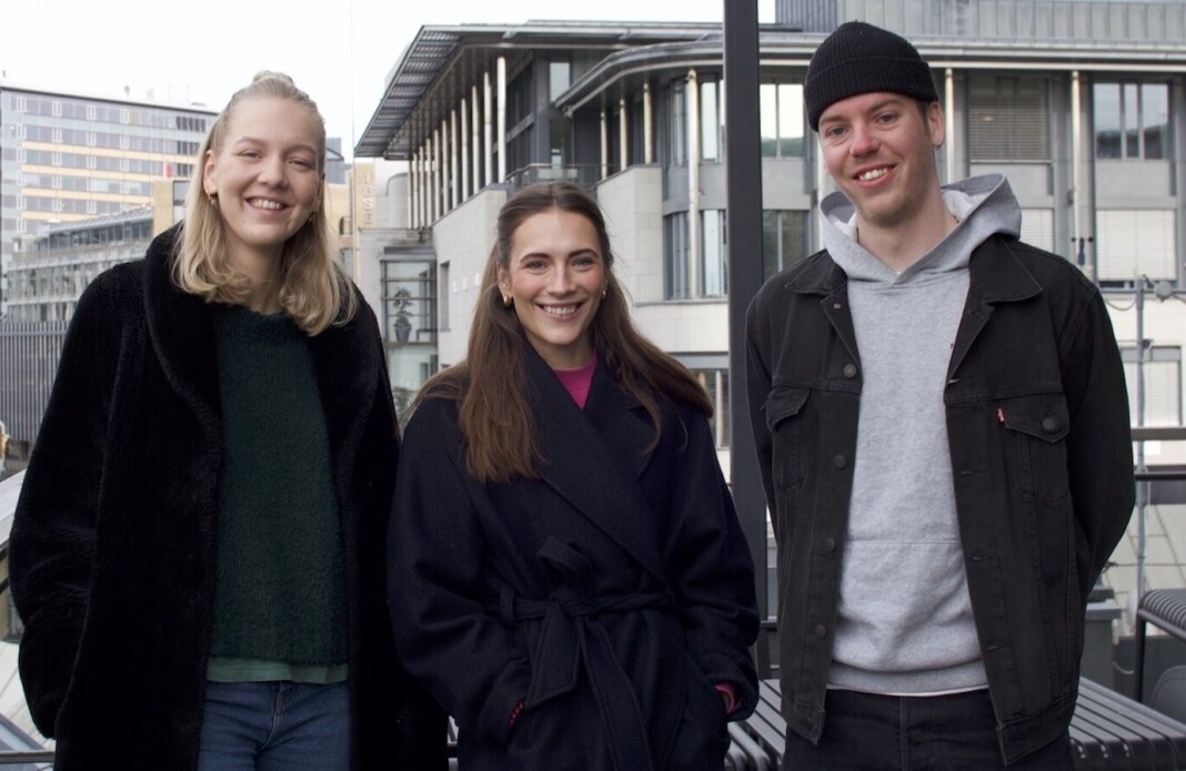 Synnøve Fonneland, Julie Borge Blystad og Anders Zerener har nå fåt fast jobb. Synnøve Fonneland, Julie Borge Blystad og Anders Zerener har nå fåt fast jobb.