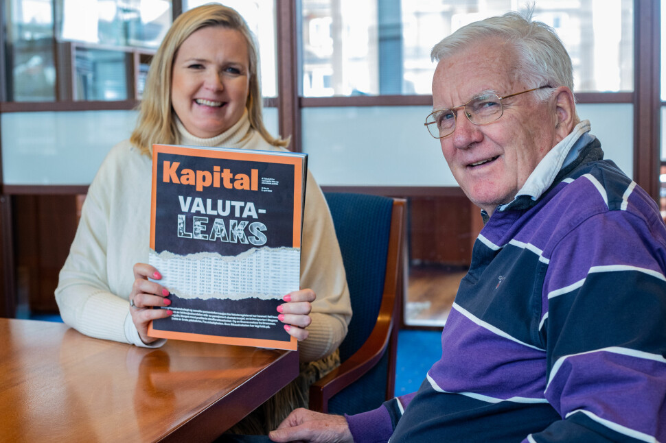Vibeke Holth og Trygve Hegnar lanserer en ny versjon av Kapital.