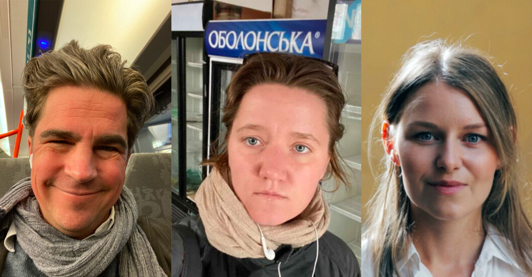Kristoffer Rønneberg, Gina Grieg Riisnæs og Rakel Haugen Strand skal dekke henholdsvis Asia, Øst-Europa og Brussel for Aftenposten. Kristoffer Rønneberg, Gina Grieg Riisnæs og Rakel Haugen Strand skal dekke henholdsvis Asia, Øst-Europa og Brussel for Aftenposten.