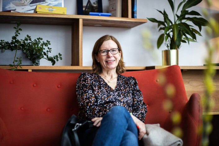 Konstituert sjefredaktør i Helgelendingen, Marit Almendingen. Konstituert sjefredaktør i Helgelendingen, Marit Almendingen.