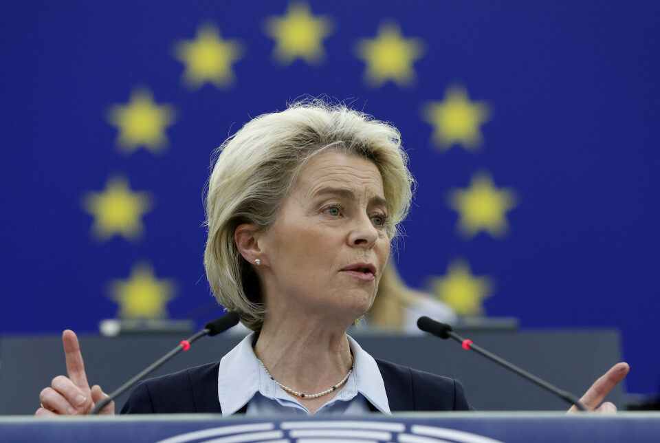 EU-kommisjonens leder Ursula von der Leyen omtaler loven som historisk.
