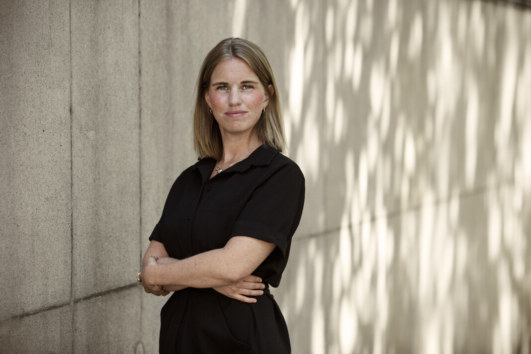 Synva Hjørnevik har jobbet med podkastserien «Obiora får ikke puste» i et år. Synva Hjørnevik har jobbet med podkastserien «Obiora får ikke puste» i et år.