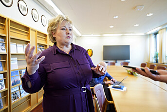 Erna Solberg ber regjeringen forklare seg om russiske medier