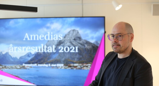Amedia-sjefen: – Beste resultat i moderne tid Amedia-sjefen: – Beste resultat i moderne tid