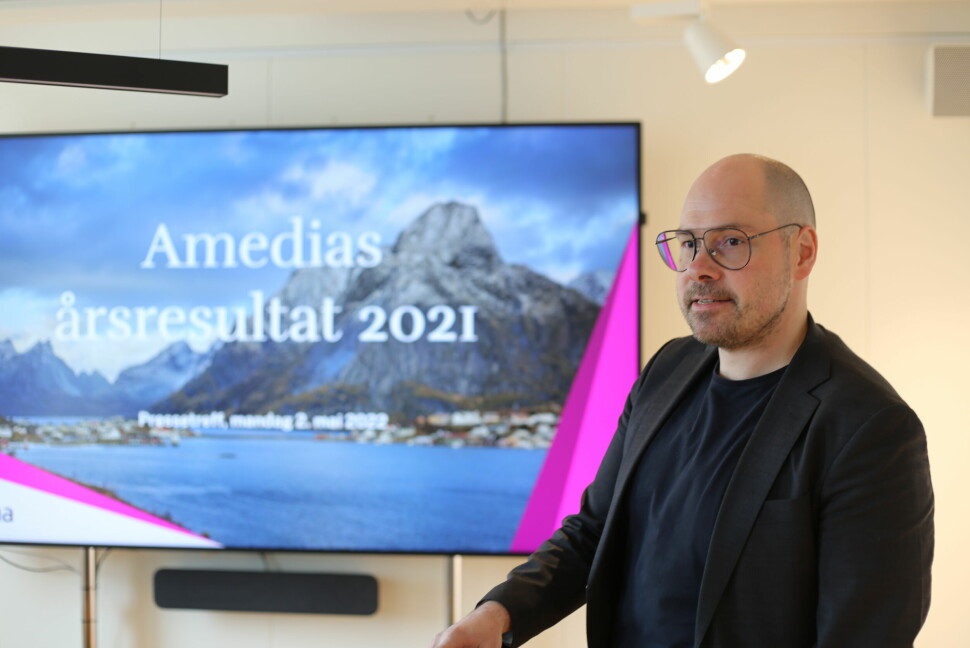 Amedia-konsernsjef Anders Opdahl.