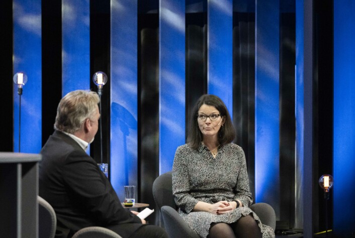 – Vi ser ofte i journalistikk at det er ikke handlingen, men forsøket på å skjule det som har skjedd som blir det avgjørende, fortalte Pippa Crerar. – Vi ser ofte i journalistikk at det er ikke handlingen, men forsøket på å skjule det som har skjedd som blir det avgjørende, fortalte Pippa Crerar.