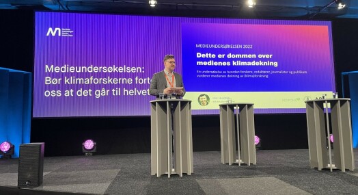 Mange forskere mener mediene bruker forskningsstoff for trafikk og underholdning Mange forskere mener mediene bruker forskningsstoff for trafikk og underholdning