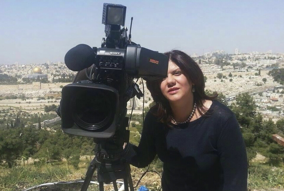 Shireen Abu Akleh var Al Jazeeras korrespondent i de palestinske områdene og hadde jobbet for den panarabiske TV-stasjonen siden år 2000.