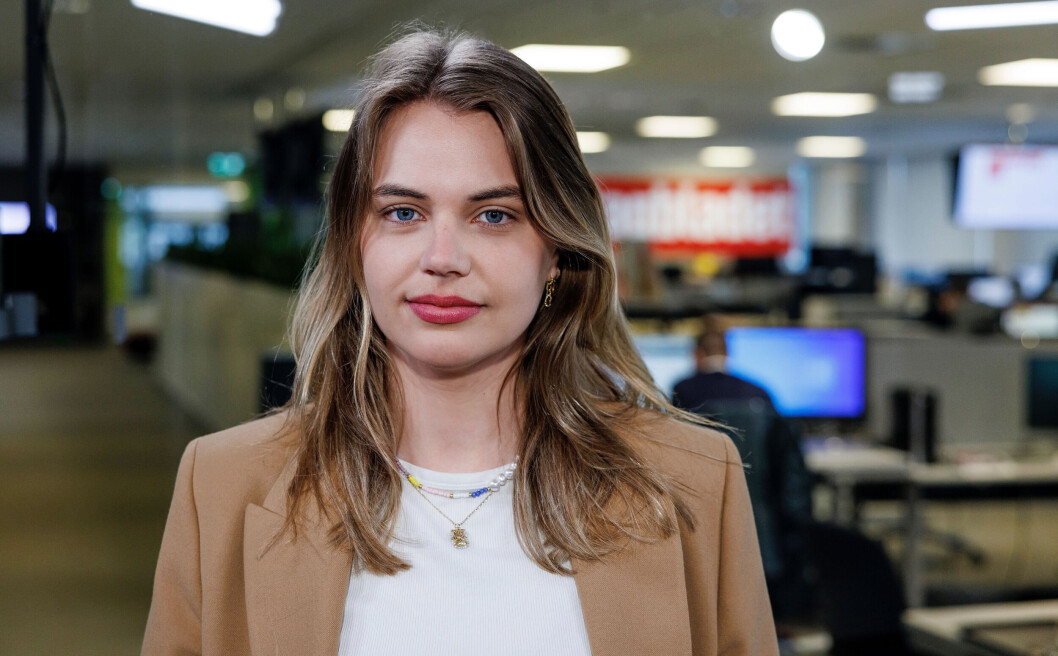 25 år gamle Christina Holen Korneliussen har jobbet for Dagbladet TV siden høsten 2021. 25 år gamle Christina Holen Korneliussen har jobbet for Dagbladet TV siden høsten 2021.