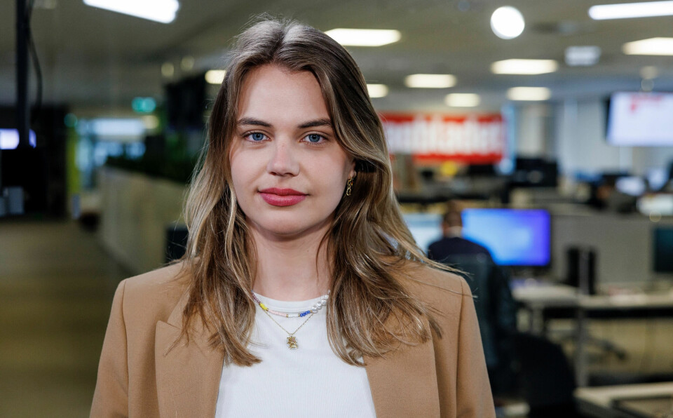 25 år gamle Christina Holen Korneliussen har jobbet for Dagbladet TV siden høsten 2021.