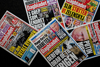 Dagbladet har hatt Ukraina og Putin på papirforsiden 69 dager på rad