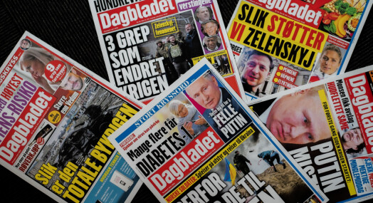 Dagbladet har hatt Ukraina og Putin på papirforsiden 69 dager på rad
