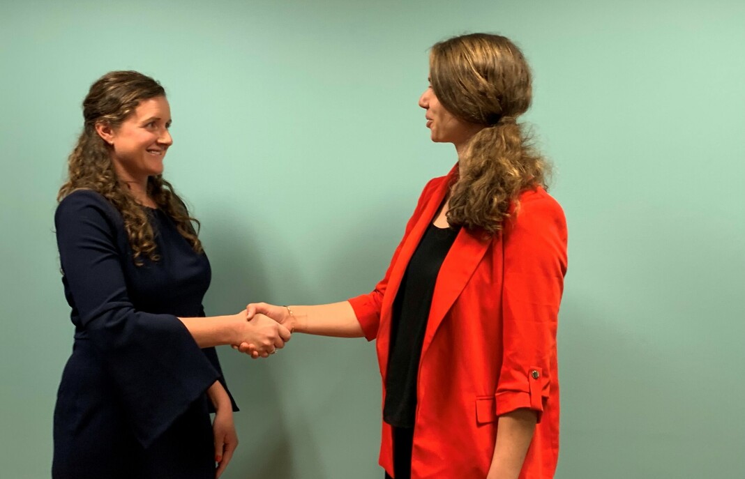 Katrine Roald (Parat Media) og Therese Korsmo Mjaaland (MBL) ble enige på vegne av sine organisasjoner. Katrine Roald (Parat Media) og Therese Korsmo Mjaaland (MBL) ble enige på vegne av sine organisasjoner.