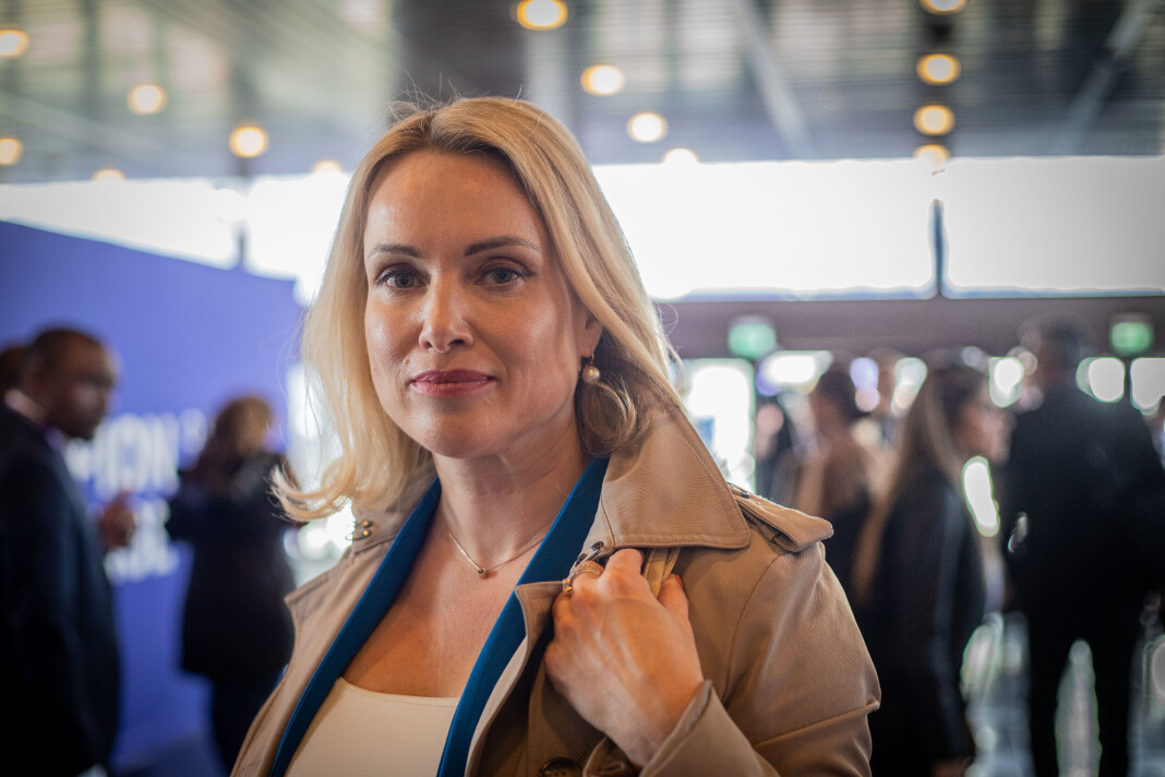 Marina Ovsjannikova mottok pris under Oslo Freedom Forum. Marina Ovsjannikova mottok pris under Oslo Freedom Forum.