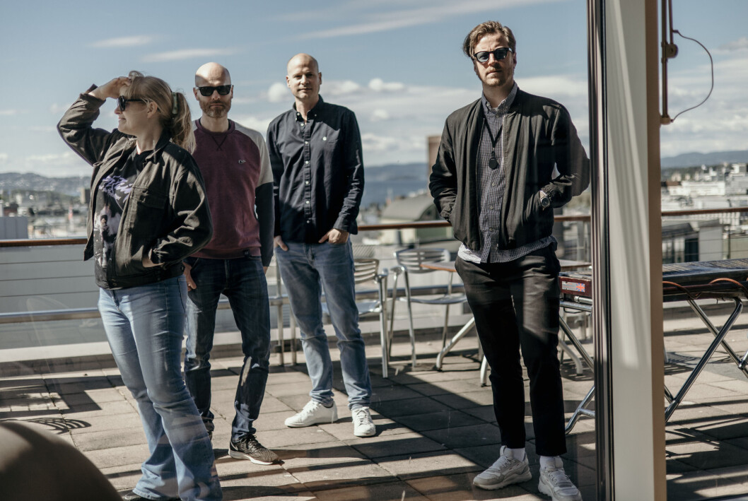 Gruppa som har jobbet med ny fotopolicy i et års tid. Stig B. Hansen er ikke med på bildet. Gruppa som har jobbet med ny fotopolicy i et års tid. Stig B. Hansen er ikke med på bildet.
