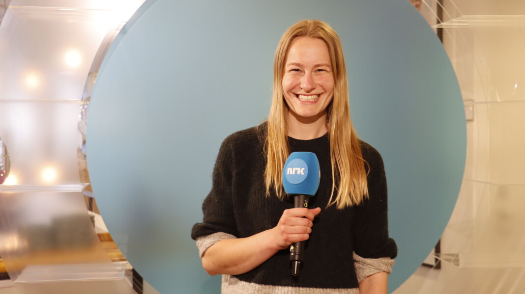 Ingeborg Grindheim Slinde går rett frå praksisperiode i NRK Troms til fast ansettelse i NRK Vestland. Ingeborg Grindheim Slinde går rett frå praksisperiode i NRK Troms til fast ansettelse i NRK Vestland.