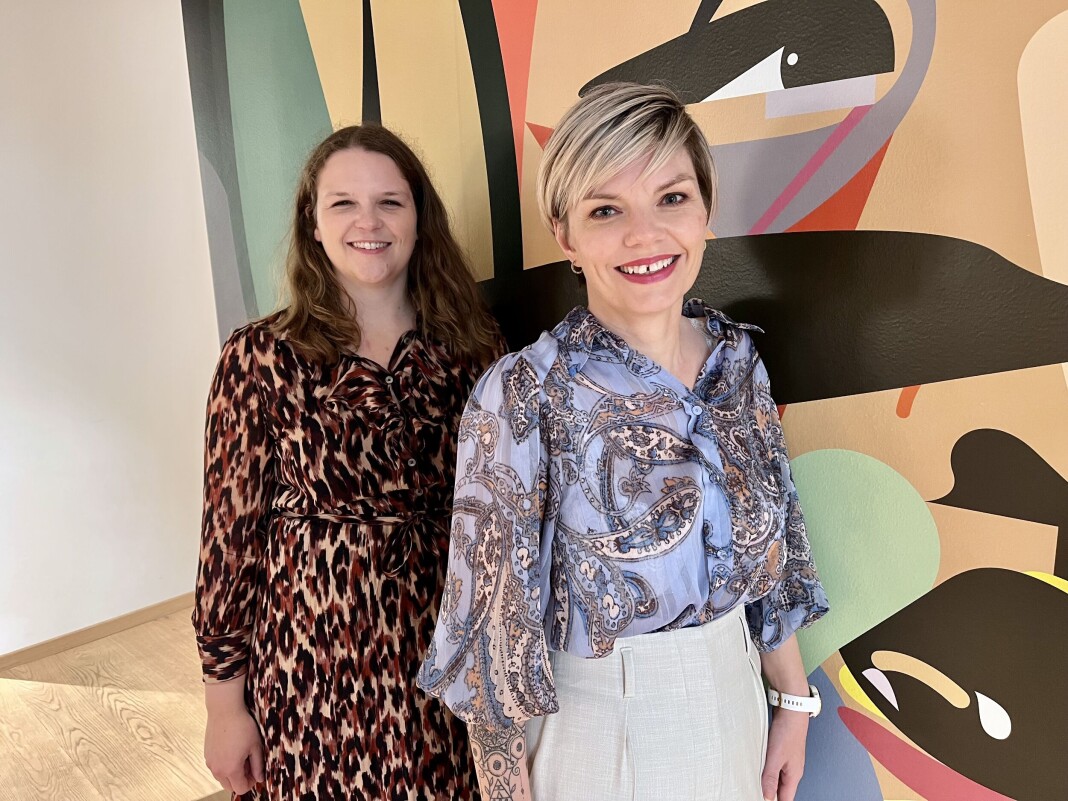 Silje Sjursen Skiphamn (t.h) og Elisabeth Bergskaug skal jobbe med henholdsvis helse-, og energi- og klimapolitikk i Altinget. Silje Sjursen Skiphamn (t.h) og Elisabeth Bergskaug skal jobbe med henholdsvis helse-, og energi- og klimapolitikk i Altinget.