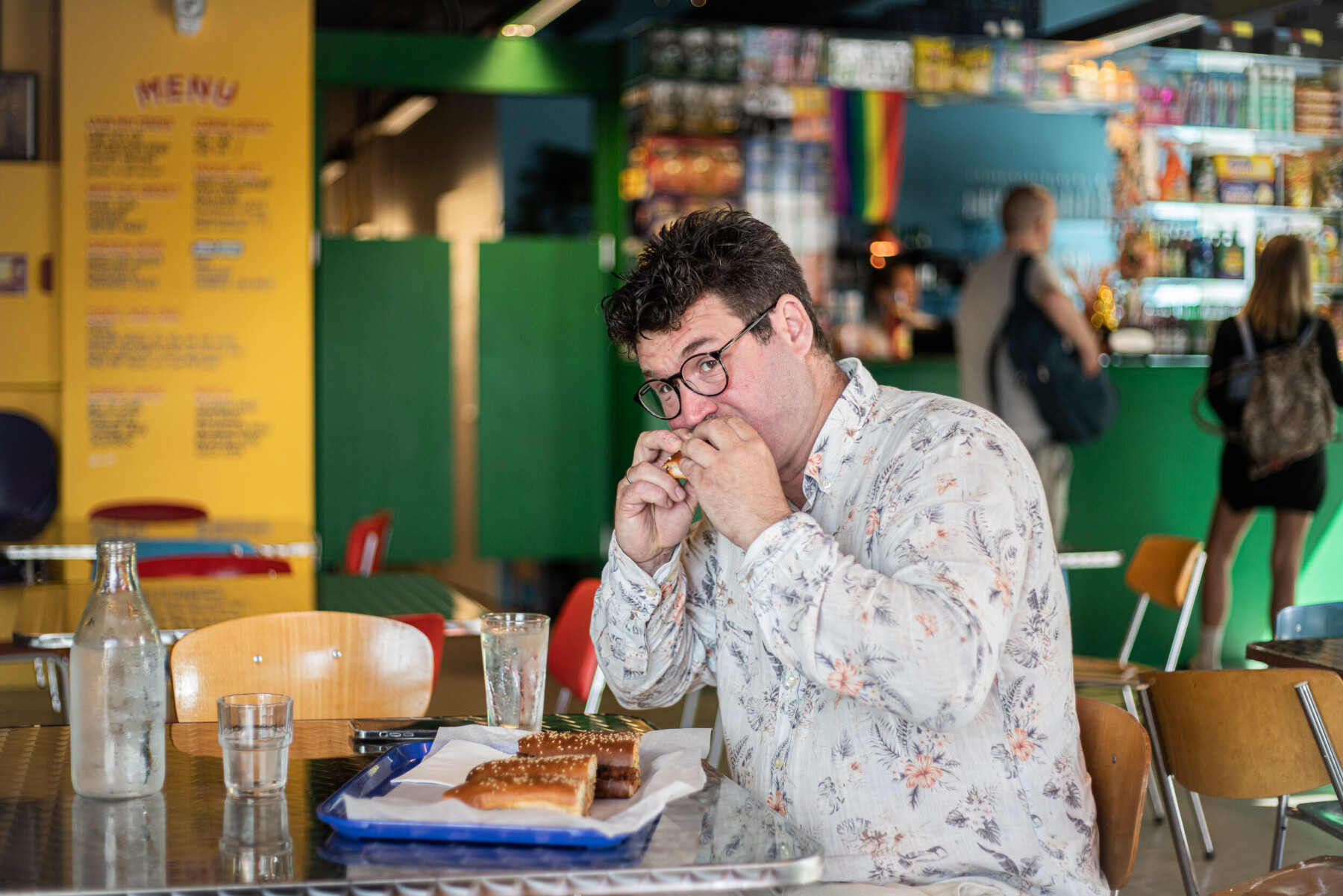 Som 28-åring møtte den daværende eventprodusenten Mathias Steinbru veggen. Det ble starten på karrieren som matkritiker. Som 28-åring møtte den daværende eventprodusenten Mathias Steinbru veggen. Det ble starten på karrieren som matkritiker.