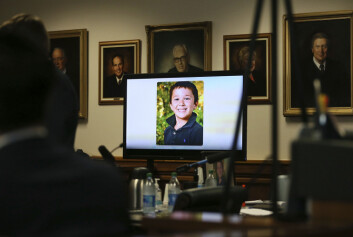 Seks år gamle Jesse Lewis ble drept i Sandy Hook-skolemassakren i 2012, sammen med 19 andre førsteklassinger og seks lærere. Seks år gamle Jesse Lewis ble drept i Sandy Hook-skolemassakren i 2012, sammen med 19 andre førsteklassinger og seks lærere.