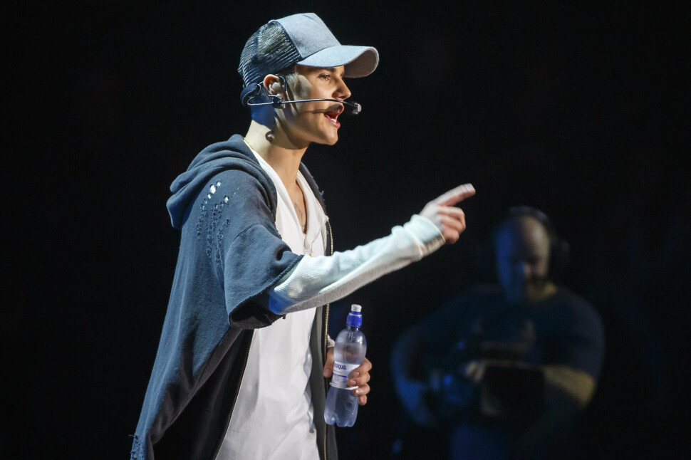 Justin Bieber var hovedattraksjonen under minifestivalen Trondheim Sommertid i helgen, men i forkant av konserten la han ned fotoforbud. Her fra sitt forrige norgesbesøk i 2015.