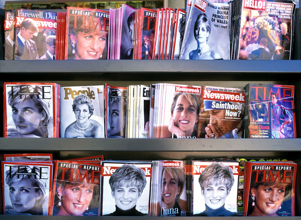 Da Diana døde i 1997 var hun en av verdens mest fotograferte kvinner i verden.