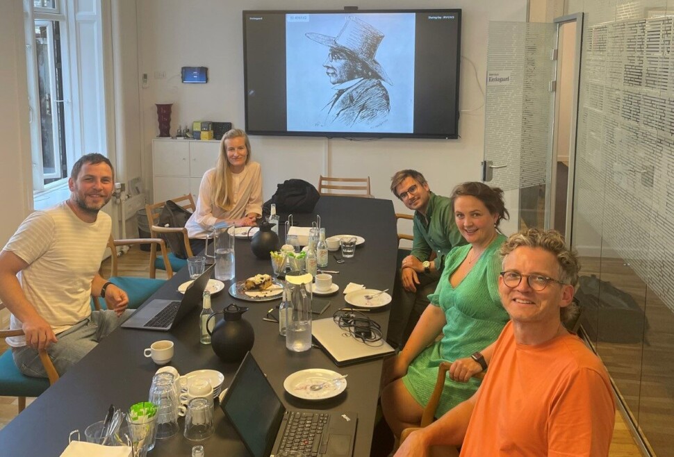Årets jury under kåringen i København i forrige uke. Fra venstre: Jesper Gaarskjær, Stinne Andreassen, Martin Johnson, Jenny Duesund og Thomas Ergo. Årets jury under kåringen i København i forrige uke. Fra venstre: Jesper Gaarskjær, Stinne Andreassen, Martin Johnson, Jenny Duesund og Thomas Ergo.