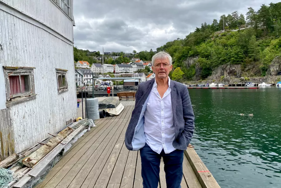 Stein Kåre Kristiansen nyter båtlivet. Nå er det en Viksund 22 som gjelder.