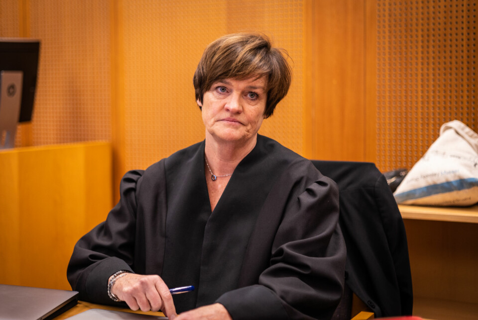 Advokat Mette Yvonne Larsen er tiltaltes forsvarer.