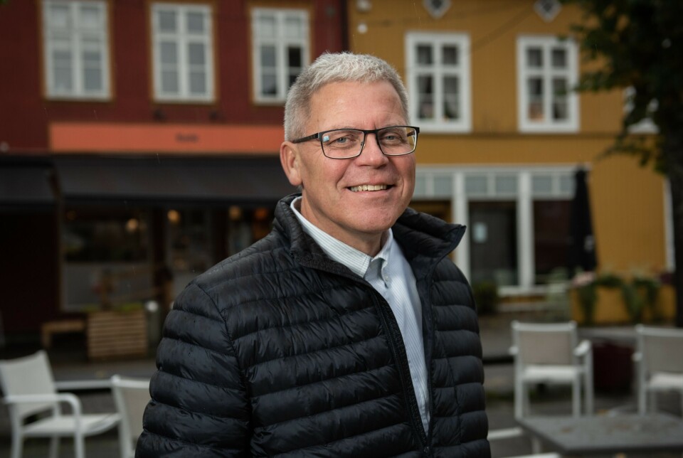 – Lokalavisenes nærhet til leserne har alltid fascinert meg, sier Øyvind Lien, som nå overtar som toppsjef i Varingen. – Lokalavisenes nærhet til leserne har alltid fascinert meg, sier Øyvind Lien, som nå overtar som toppsjef i Varingen.