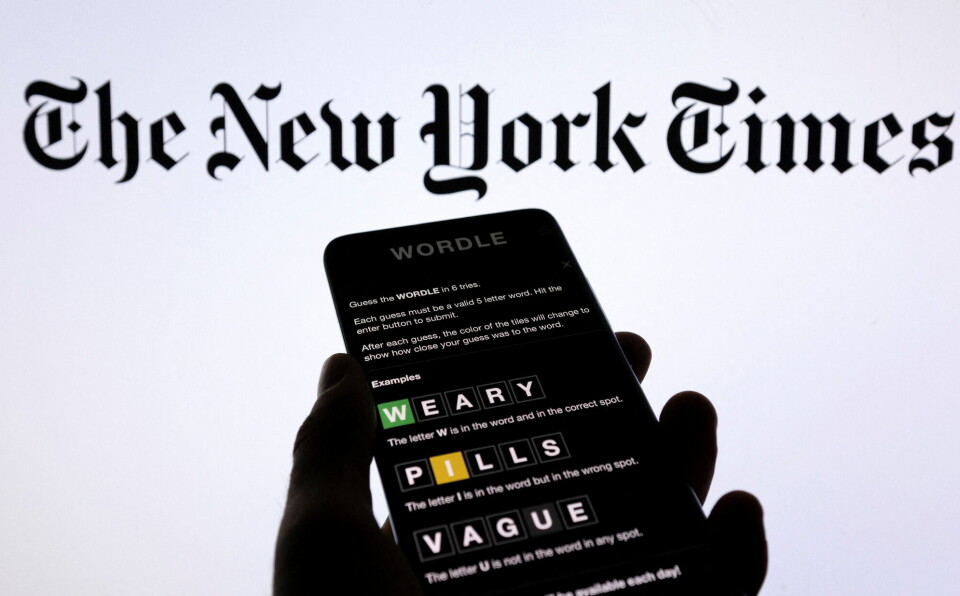 New York Times var raskt ute med å kjøpe Wordle da ordspillet tok av mot slutten av 2021.